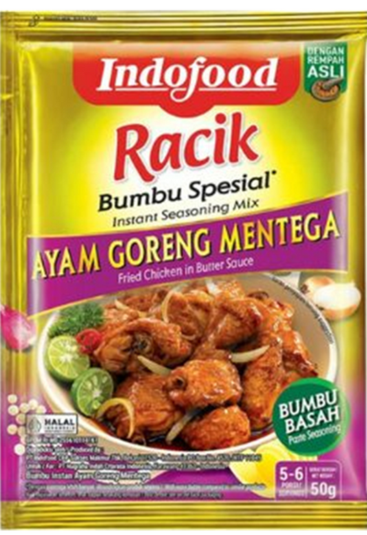 Indofood Racik Ayam Goreng Mentega (Fried Chicken in butter sauce) - (50gr)