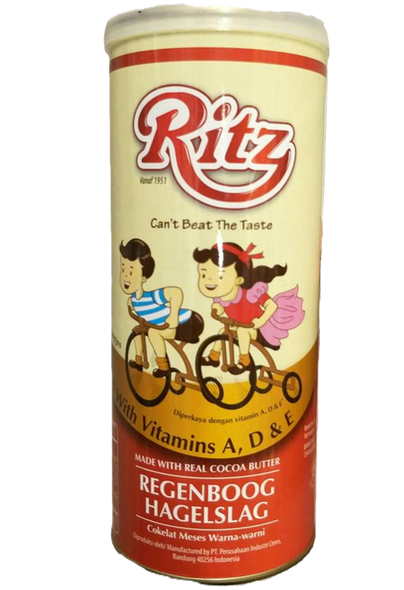 Ritz Ceres Chocolate Sprinkles Color / Meses Warna (Can) - 10 oz (300gr)