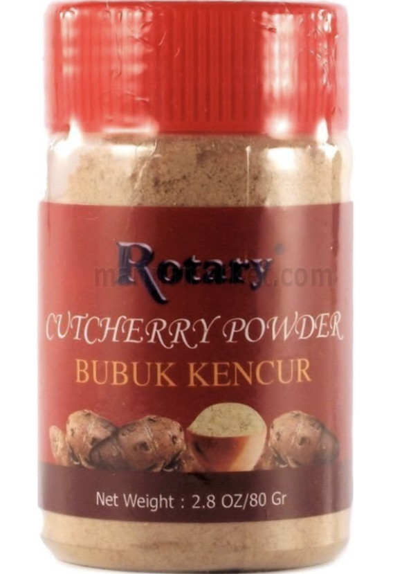 Rotary Bubuk Kencur (Cutcherry Powder) - 2.8oz (80gr)