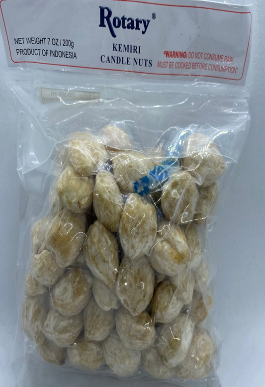 Rotary Candle Nut (Kemiri) – 7 oz (200gr)