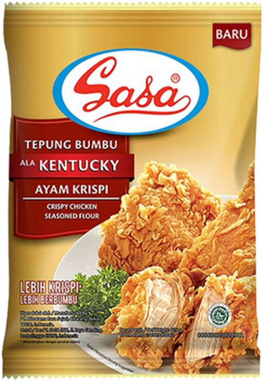 Sasa Tepung Bumbu Ala Kentucky Ayam Krispi – (Crispy Chicken Seasoned Flour) - 7.4 oz (80gr)