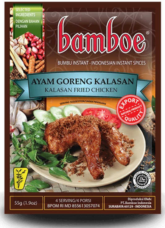 Bamboe Ayam Goreng Kalasan (Kalasan Fried Chicken) - 1.9 oz (55gr)