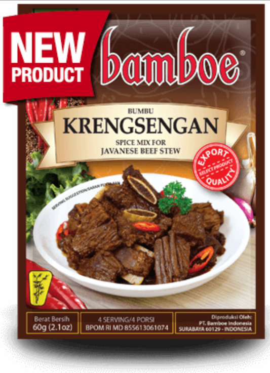 Bamboe Bumbu Krengsengan (Javanese Beef Stew) - 2.1 oz (60gr)