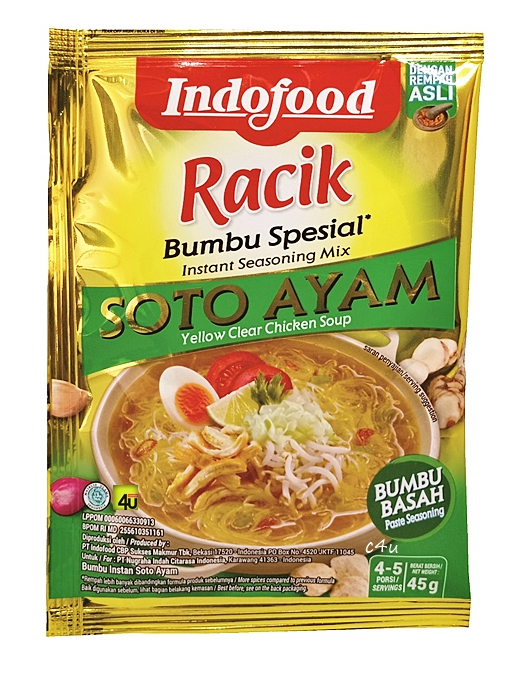 Indofood Racik Bumbu Soto Ayam - 1.6 oz (45gr)