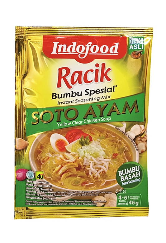 Indofood Racik Bumbu Spesial Soto Ayam - 1.6 oz (45gr)