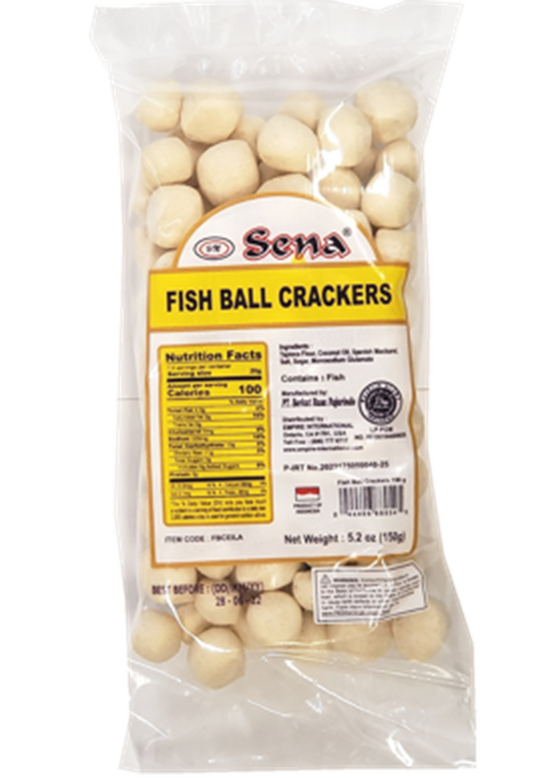 Sena Fish Ball Crackers - 5.3 oz