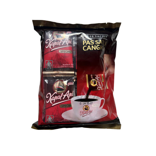 Kapal api (pas 1 cangkir) (20 sachets x 6 gr) - (120gr)