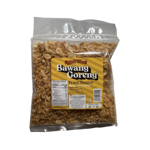 Natuna Islands Bawang Goreng (Fried Shallot) - 3.5 oz (100gr)