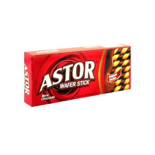 Astor Wafer Stick (More Chocolate) Original Recipe Coklat - 5.29 oz (150gr)
