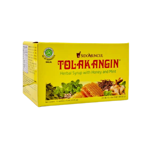 Sidomucul Tolak Angin box 12 sachets @ 15 ml (6 fl oz)