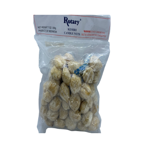 Rotary Candle Nut (Kemiri) - 7 oz (200gr)