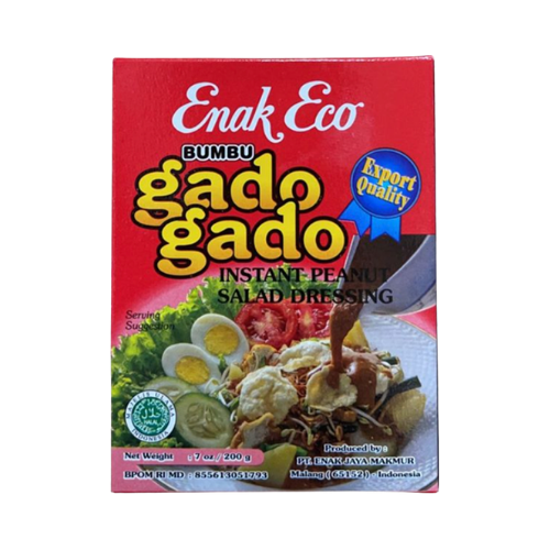 Enak Eco Bumbu Sambal Gado-Gado / Saos Kacang (Peanut Sauce) - 7 oz (200gr)