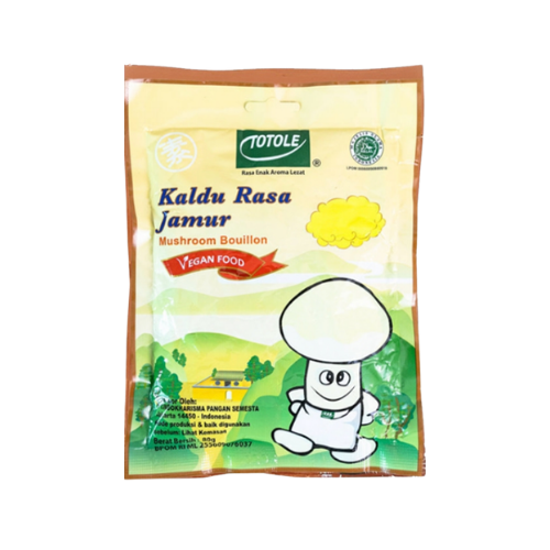 Totole Kaldu Rasa Jamur (Granulated Mushroom Bouillion) - 2.82 oz (80gr)