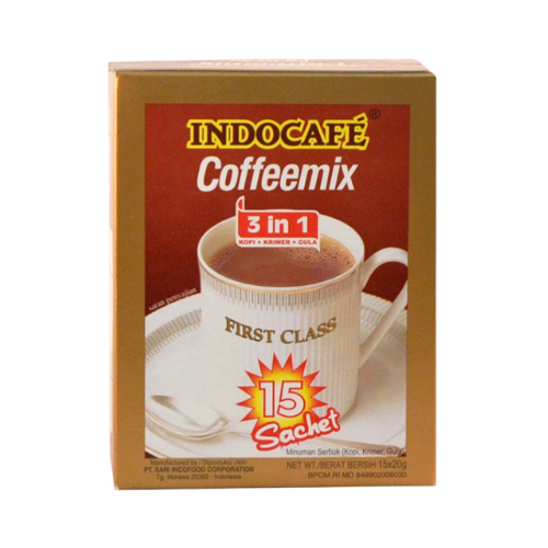 Indocafe Coffee Mix (box) (Kopi Instan) (15 x 20 gr = 300gr) - 10.6 oz