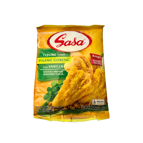 Sasa Tepung Pisang Goreng Vanila (Banana Fritter Coating Mix) - 8.2 oz (210gr)