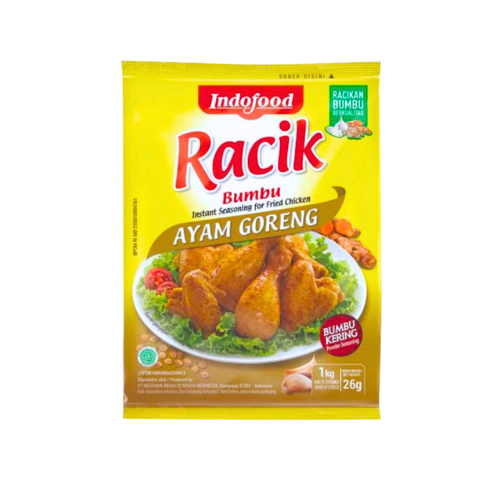 Indofood Racik Bumbu Ayam Goreng (Fried Chicken) - 0.91 oz (26gr)