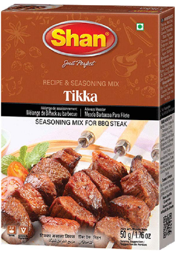 Shan Tikka Recipe and Seasoning Mix - 1.76 oz (50g)