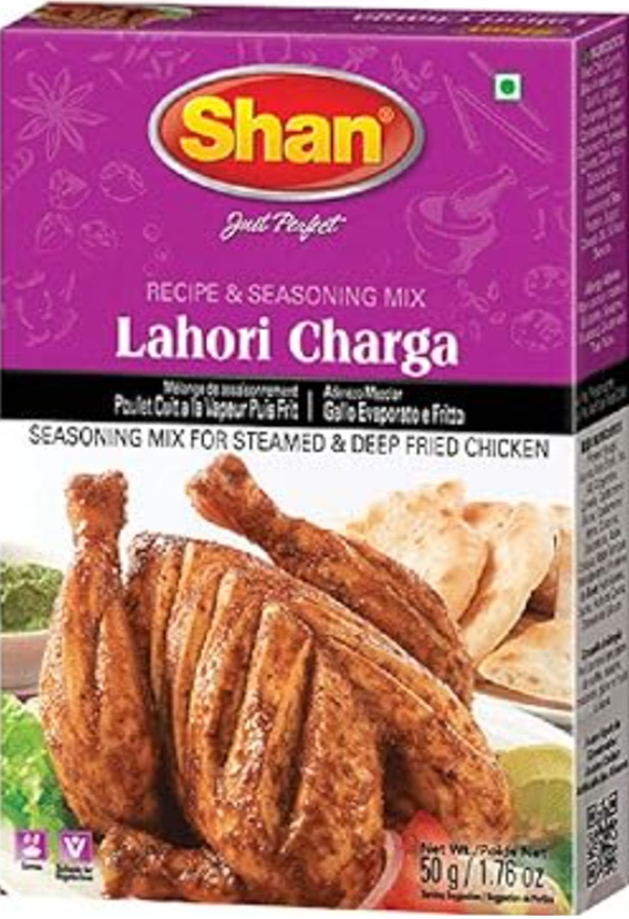 Shan Lahori Chargha Recipe and Seasoning Mix 1.76oz (50g)