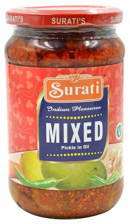 Surati Mixed Pickle in Oil - (700 gr)
