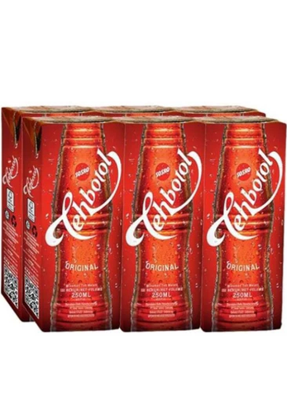 Sosro Teh Botol Ready-to-drink Tea 6 x 250 ml (tetrapack)