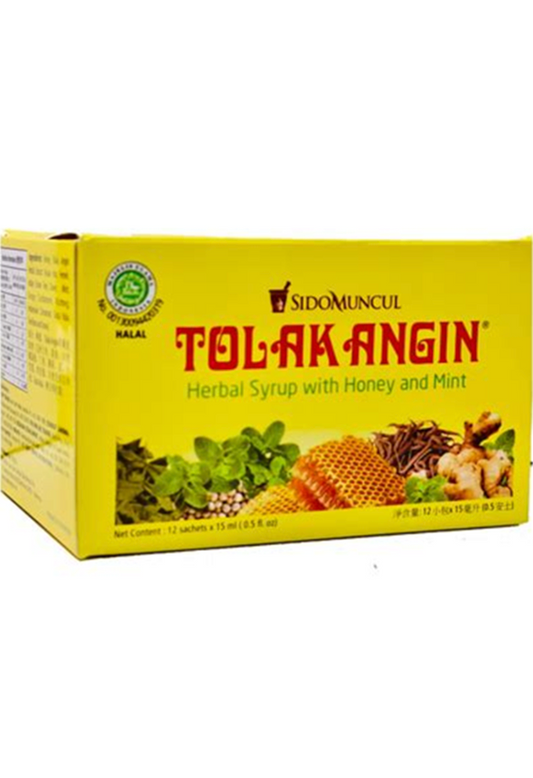 Sidomucul Tolak Angin box 12 sachets @ 15 ml (6 fl oz)